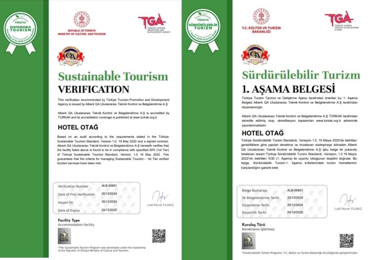 Hotel Otag اسطنبول المظهر الخارجي الصورة